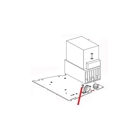 PASSE FIL 9.5X13X3 K55 J X10 ORIGINE DITO SAMA-ELECTROLUX - QFQ5Q6569