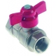 VALVOLA ELECTROLUX MOGGIO SFERICA 3/4X1 L80MM CON MANIGLIA