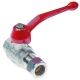 VALVULAS CONO ESFERICA 1/2 TUBOS D16MM L69MM MANIJA D95MM