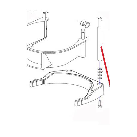 CHANDELLE EQ XBE10 J X2 ORIGINE DITO SAMA-ELECTROLUX - QFQ5Q6126