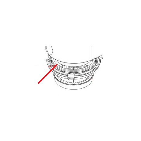 VIROLE EQ XBM20/30 ORIGINE DITO SAMA-ELECTROLUX - QFQ5Q6144