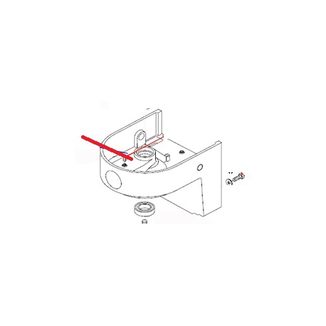 VIS SHC CUVETTE M6X10 J X10 ORIGINE DITO SAMA-ELECTROLUX - QFQ5Q7875