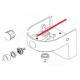 PLUG WITH SCREW XBE10 GENUINE DITO SAMA-ELECTROLUX