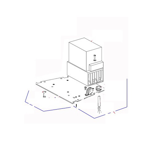 CORDON ALIM. STD EQ XBE10 ORIGINE DITO SAMA-ELECTROLUX - QFQ5Q7993