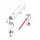 PATIN REGLABLE XBM20/30 (JX2) ORIGINE DITO SAMA-ELECTROLUX - QFQ5Q7224