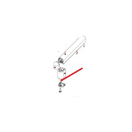 TUBE PIED EQ XBM20/30 ORIGINE DITO SAMA-ELECTROLUX - QFQ5Q7235