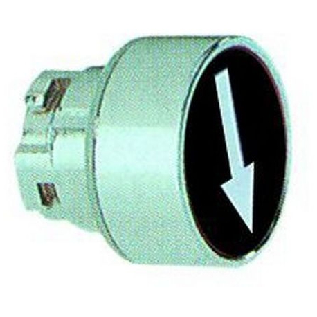 PUSH BUTTON WITH SYMBOL ARROW Ã­22MM BLACK - TIQ75854
