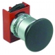 PULSANTE AMBACH SUPPORTO NERO D22.5MM SS CONTATTO AUX + TEST