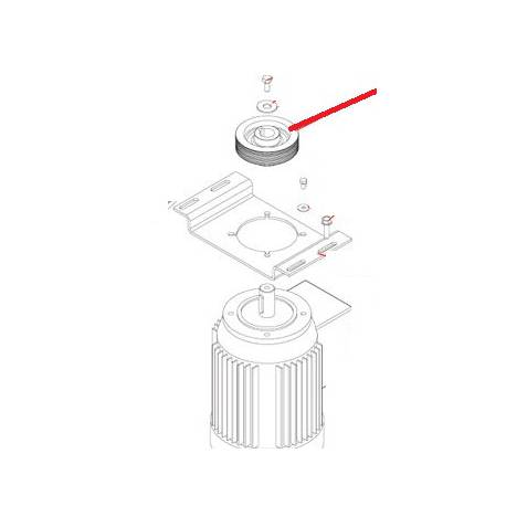 MOTORISATION COMPLETE XBE20 ORIGINE DITO SAMA-ELECTROLUX - QFQ5Q8900