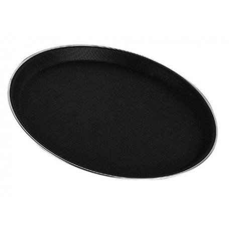 PLATEAU Ø 410MM ROND ANTI DERAPANT EN FBRE DE VERRE - TIQ12389