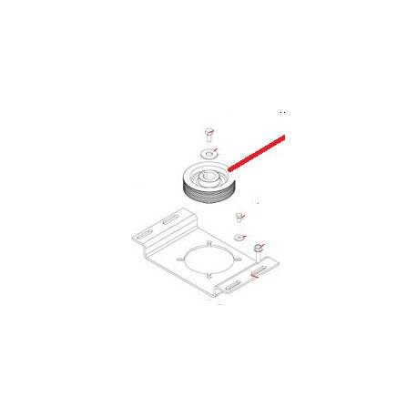 RONDELLE CS L8 ACZN8B J X10 ORIGINE DITO SAMA-ELECTROLUX - QFQ5Q8083