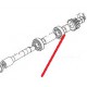 ENTRETOISE PA BM40 ORIGINE DITO SAMA-ELECTROLUX - QFQ5Q8188