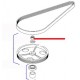 RONDELLE. LL 12 ACZN J X10 ORIGINALE DITO SAMA-ELECTROLUX