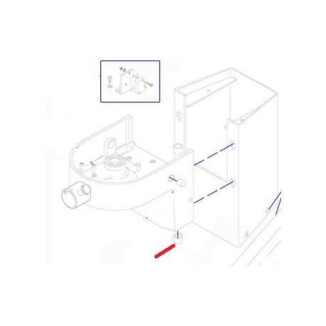 COUSSINET. 20X23X20 (J X2) ORIGINE DITO SAMA-ELECTROLUX - QFQ5Q0931