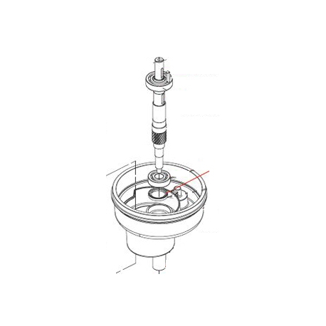 RONDELLEFEUTRE. 43X25X8 J X10 ORIGINE DITO SAMA-ELECTROLUX - QFQ5Q0409