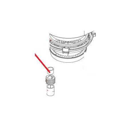 ENTRETOISE SUPERIEURE PA XB20 ORIGINE DITO SAMA-ELECTROLUX - QFQ5Q1672