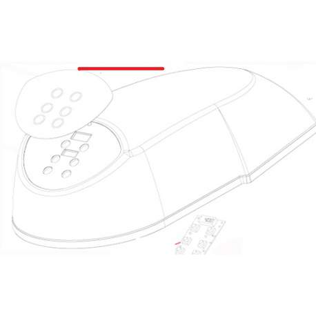 ETIQUETTE. TACTILE EM10 XB10 ORIGINE DITO SAMA-ELECTROLUX - QFQ5Q1723