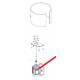 SOPORTE MOTEUR. T8E ORIGEN DITO SAMA-ELECTROLUX