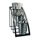 SUPPORT VERTICAL NOIR POUR 3 CYLINDRES - IQ6194