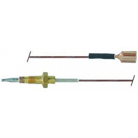 THERMOCOUPLE CONNEXION PAR COSSE BULBE FILET M6X0.75 L:700MM - TIQ75153