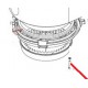 WASHER OF 5 ACZN J X10 GENUINE DITO SAMA-ELECTROLUX