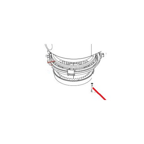 RONDELLE DE 5 ACZN J X10 ORIGINE DITO SAMA-ELECTROLUX - QFQ5XD946