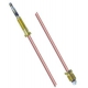 THERMOCOUPLE L:600MM M9X1 BULB M6X0.75