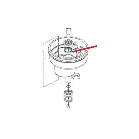 RONDELLE SOLAIRE BE20 ORIGINE DITO SAMA-ELECTROLUX - QFQ5H5954