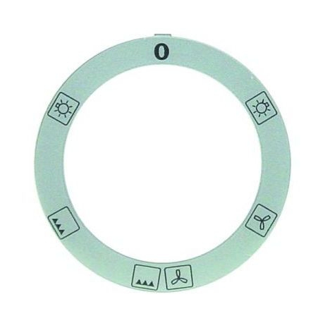 OVEN HANDLE SYMBOL - TIQ75129
