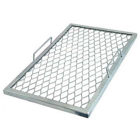 GRILLE A PIERRES DE LAVE L:555MM L:350MM H:20MM - TIQ75227