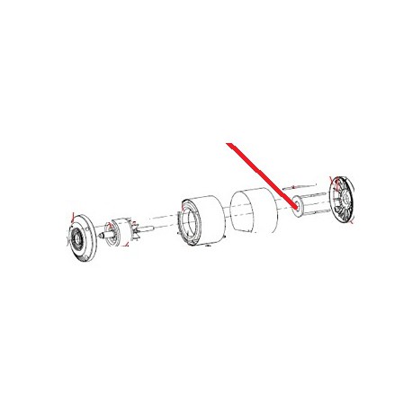 FLASQUE AVANT ALU ORIGINE SANTOS - FAQ63856