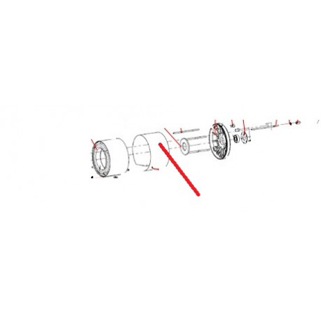 STATOR BOBINE COMPLET AV ORIGINE SANTOS - FAQ63860