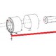 RONDELLE PLATE 6 X 18 X 1 ORIGINE SANTOS - FAQ63864