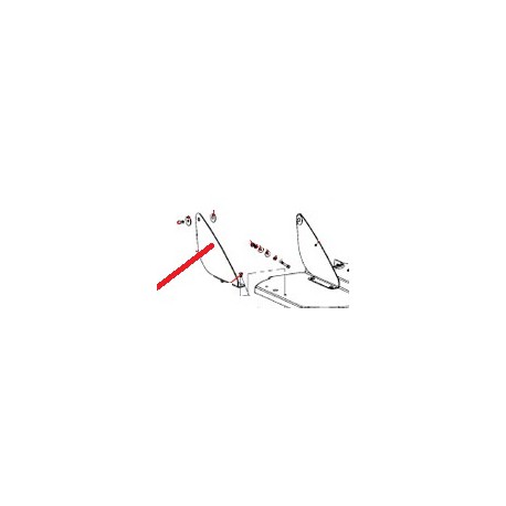 RONDELLE PLATE 7 X 24 X 1 ORIGINE SANTOS - FAQ63164