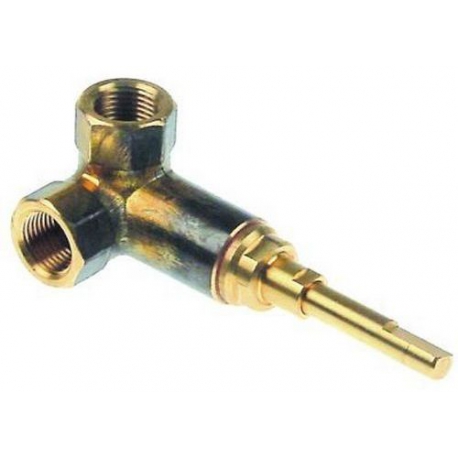 HAHN WASSER LINKS ACHSE 10X8MM H:135MM INPUT 1/2F - TIQ76515