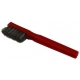 STAINLESS STEEL RED BRUSH L:13CM