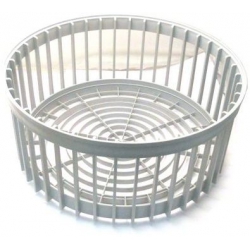 ROUND PLASTIC BASKET D 380MM HEIGHT 170MM RIM 280MM