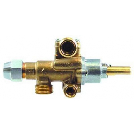 GRIFO GAS PEL22S M9X1MM SALIDA HORIZONTAL - TIQ76682