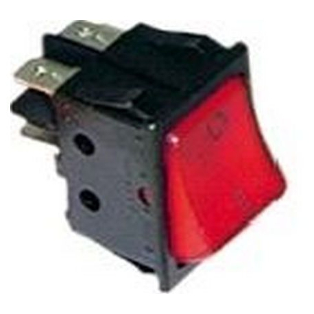 INTERRUPTOR ROJO 16A/250V 2 POLOS - TIQ665567