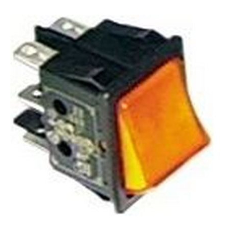 INTERRUPTOR 2 POLOS LUZ 250V 16A L:30MM H:22MM - TIQ665562