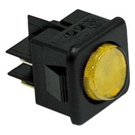 INTERRUPTOR 26.5X25.6MM 2CO LUZ 250V 16A ORANGE - TIQ665585