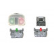 BOTTONE PULSANTE ON/OFF 230V 6A VERT/ROUGE SAMMIC - fnq6701