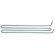 RESISTENZA GRILL 2200W 230V IMMERGITORE 570MM TRA ASSE 76MM - TIQ76186
