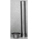STAINLESS STEEL OUTLET AND OVERFLOW H290MM 1`` 1/2