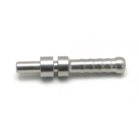 TEA/BRASS CONNECTOR FOR SILICONE TUBE - FRQ85212
