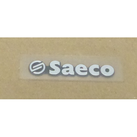 ADHES.SILVER PLATE LOGO SAECO NPR - FRQ89885