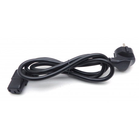 BLACK POWER CABLE SCHUKO L=1200 - FRQ82899