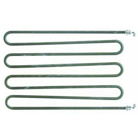 RESISTENZA BAGNO MARIE 1450W 230V L:380MM L:250MM TRA ASSE - TIQ76243