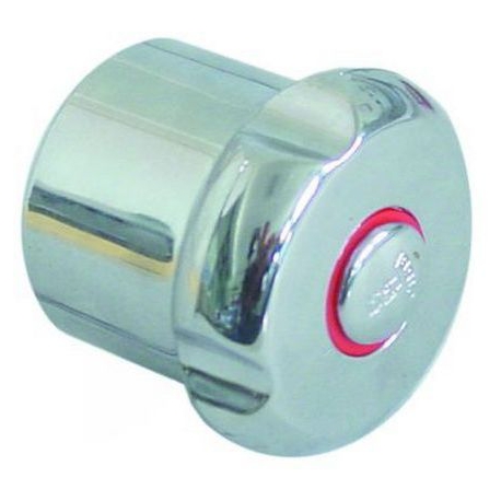 POIGNEE ROUGE ET BLEU POUR ROBINET EAU - TIQ77515