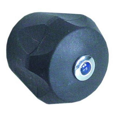 KNEBELKNOPF WASSER COLD HALTER 7X7MM SCHWARZ HERKUNFT - TIQ77676